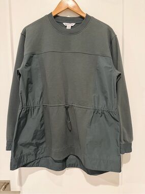 Athleta Women's Olive Green Pullover with Drawcord Waist